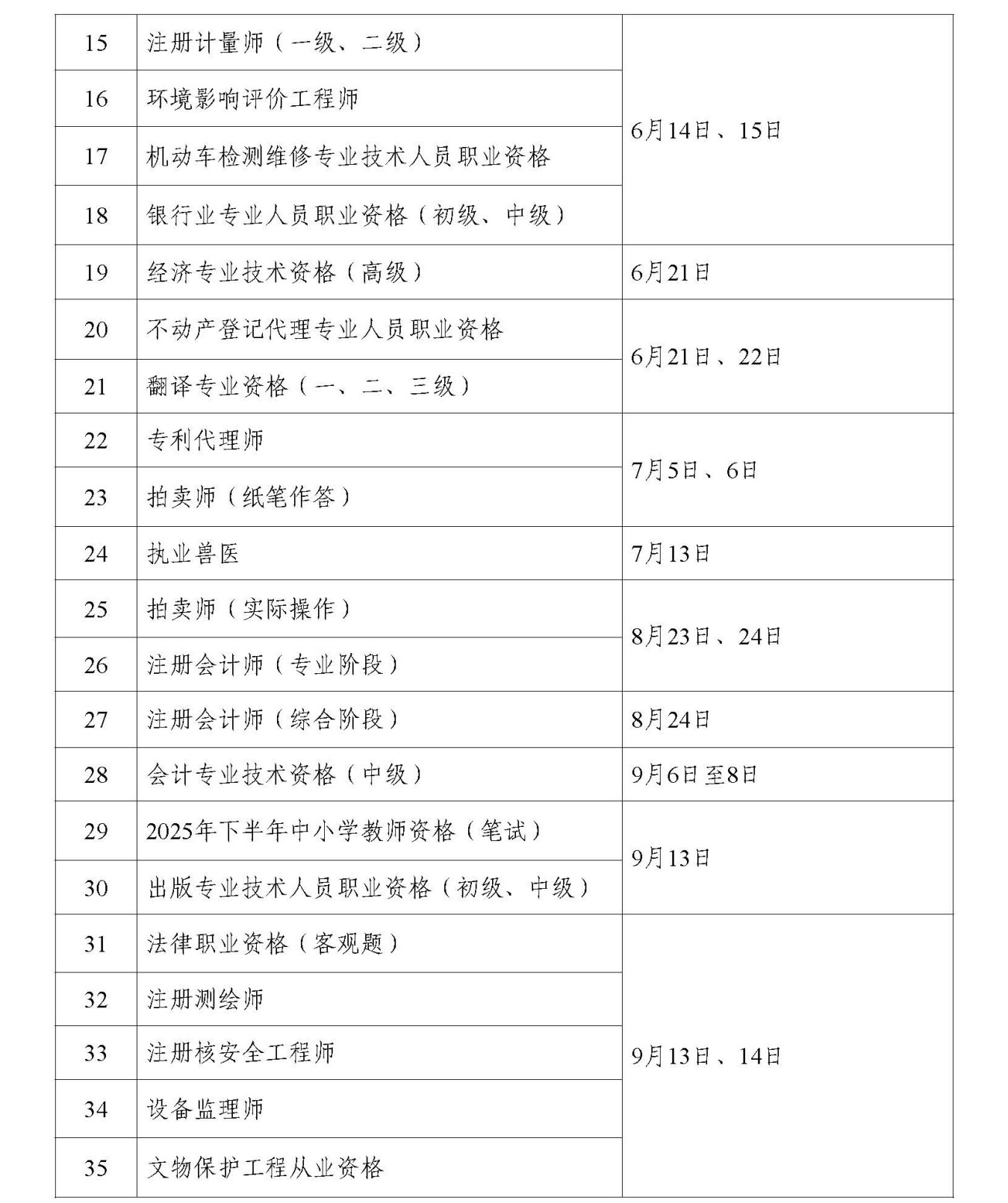 考试计划02